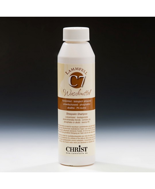 Lessive concentrée mouton véritable 250 ml C7 Christ Lessive concentrée mouton véritable 250 ml C7 Christ