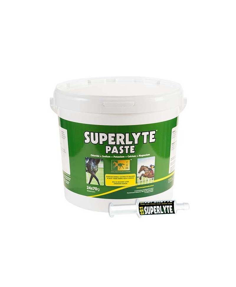 Ã‰lectrolytes rapides seringue 70 g x 24 Superlyte Paste TRM