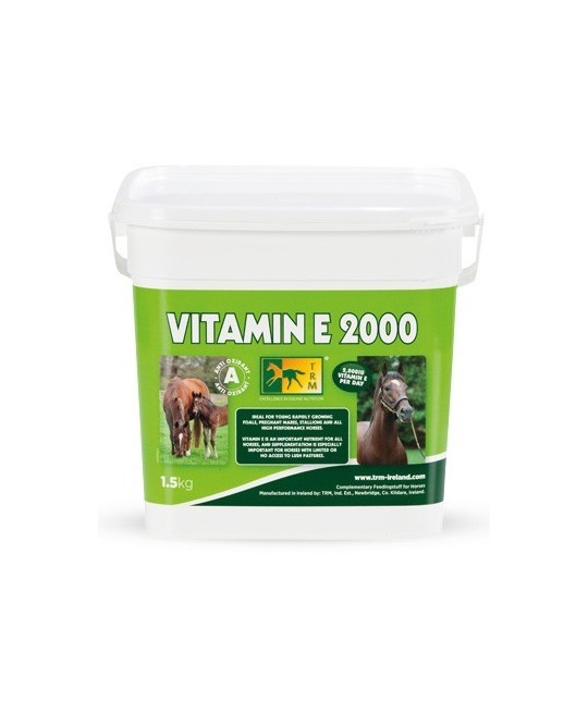 Antioxydant chevaux 1.5 kg Vitamin E 2000 TRM