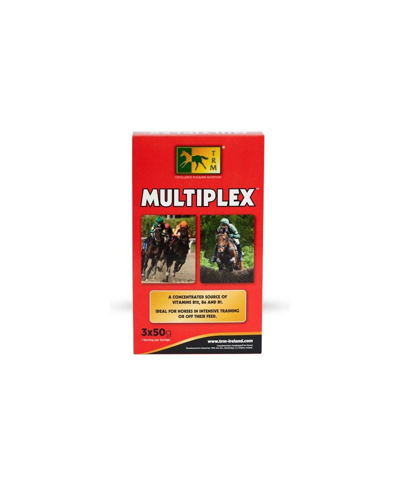 Stimulant chevaux appÃ©tit et performance seringue 50 g x 3 Multiplex TRM