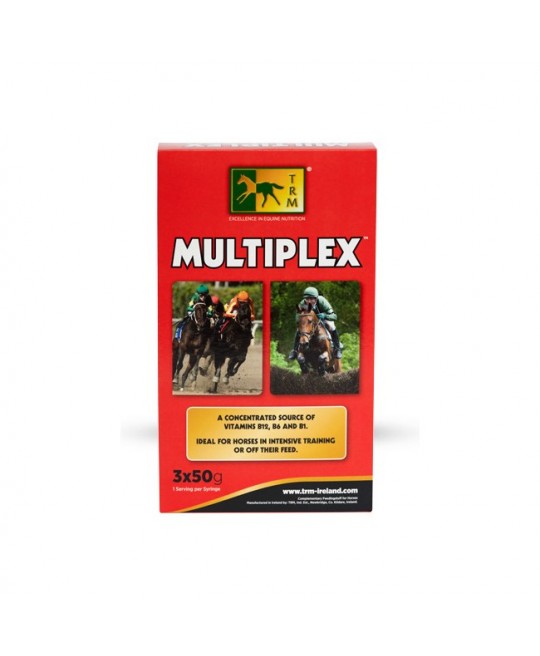 Stimulant chevaux appÃ©tit et performance seringue 50 g x 3 Multiplex TRM