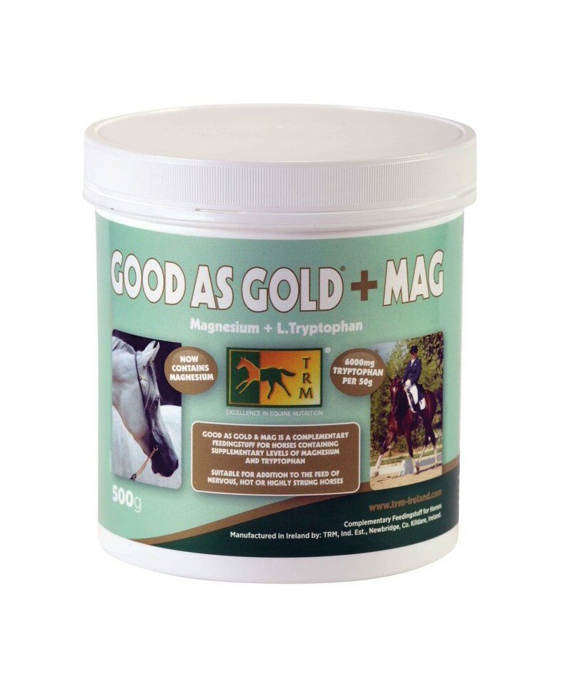 Stress cheval 500 g Good As Gold + Mag TRM