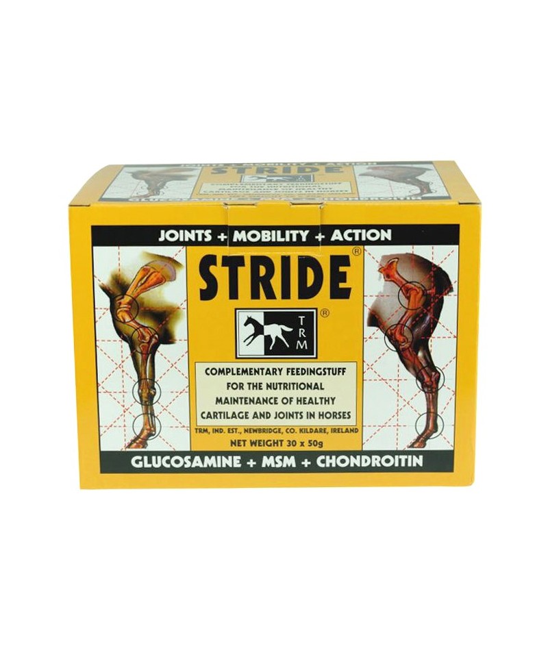 Souplesse articulaire chevaux 50 g x 30 Stride HA TRM