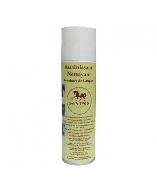 Assainissant nettoyant casques Ã©quitation 250 ml Sapo