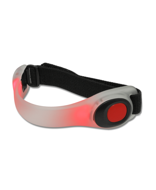 Bracelet rÃ©flecteur LED rouge Waldhausen