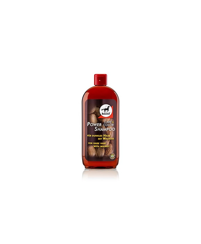 Shampoing chevaux brou de noix 500 ml Super Force - Leovet