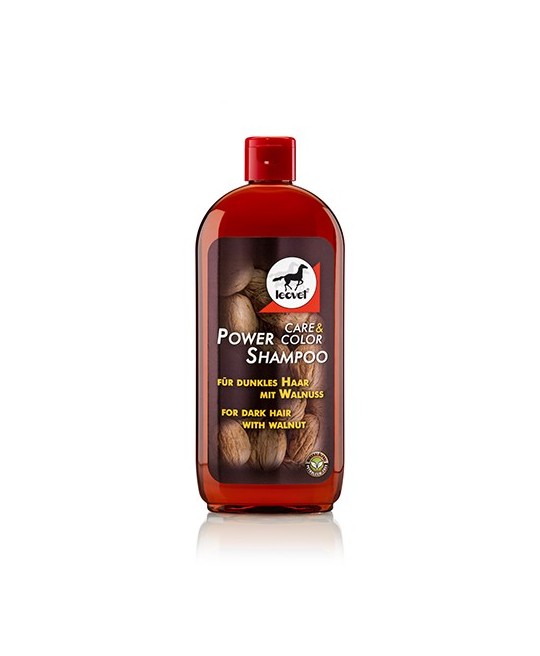 Shampoing chevaux brou de noix 500 ml Super Force - Leovet