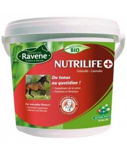 ComplÃ©ment vitalitÃ© granulÃ©s 2.7 kg Nutrilife + Ravene