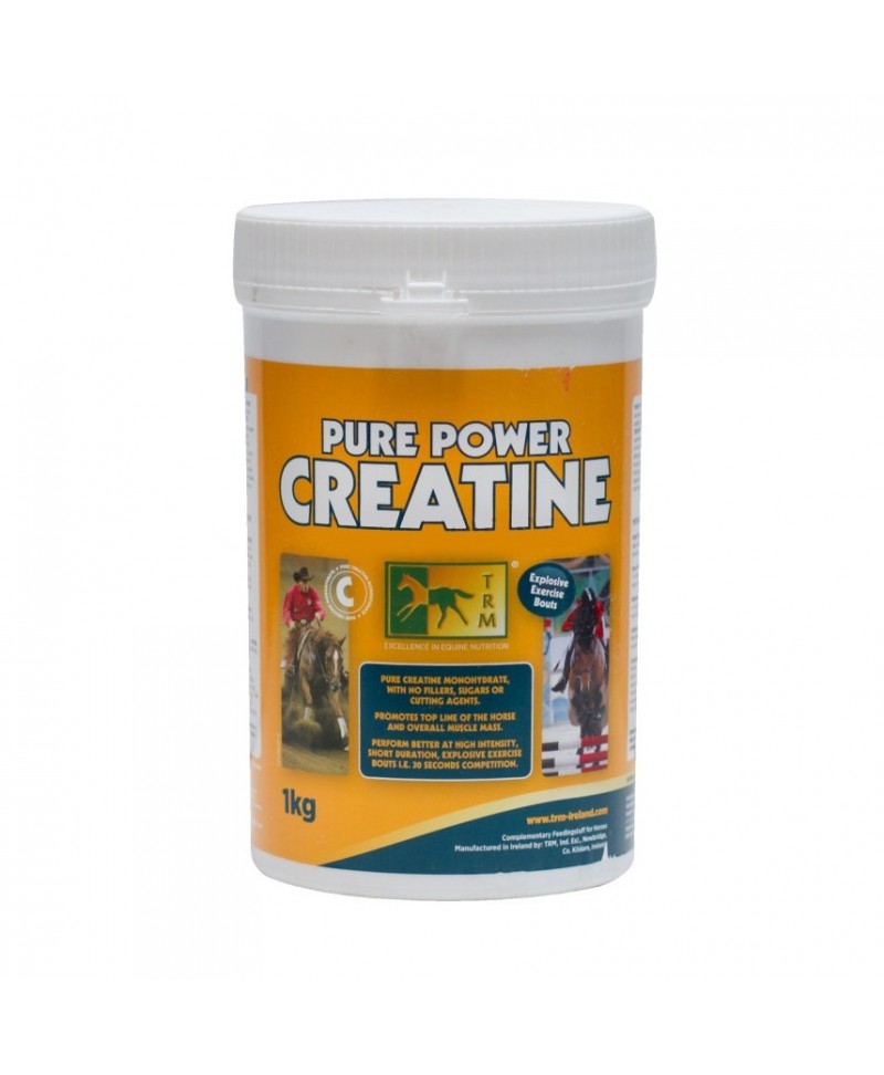 Renforcement musculaire chevaux Pure Power Creatine 1 kg TRM