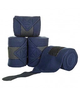 Bandes de polo cheval x 4 Equestra