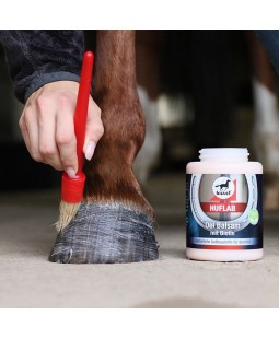 Baume Ã  sabot liquide avec biotine et pinceau 450 ml Hoof Lab Leovet