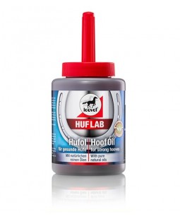 Huile Ã  sabot naturelle avec pinceau 450 ml Hoof Lab - Leovet