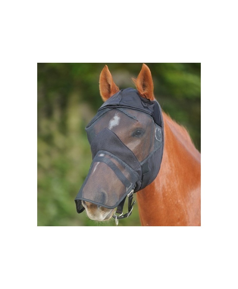 Masque intÃ©gral anti-mouches sans oreilles Premium waldhausen