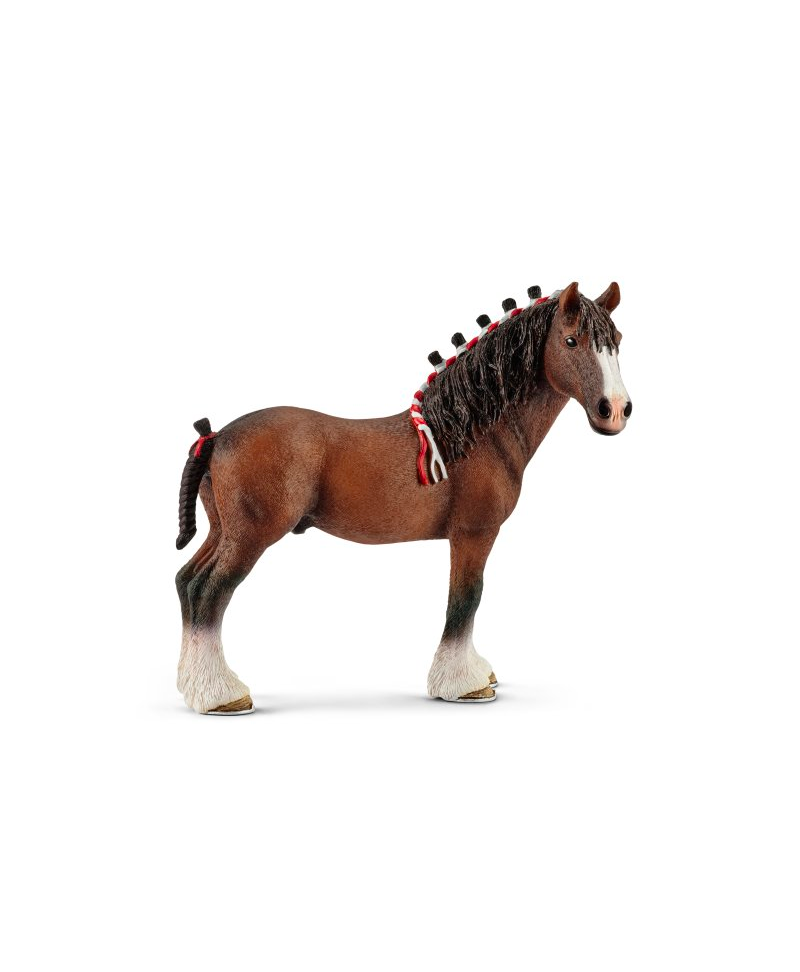 Figurine Hongre Clydesdale