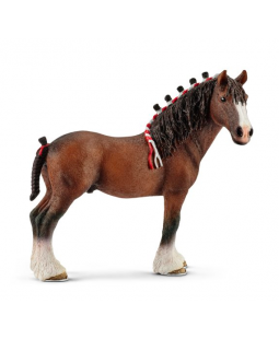 Figurine Hongre Clydesdale