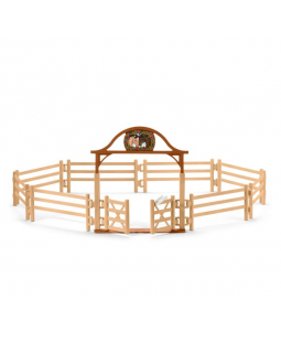 Kit de jeux PrÃ© pour chevaux avec portail