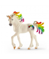 Figurine Licorne Arc-en-ciel poulain