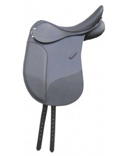 Selle en cuir de dressage...