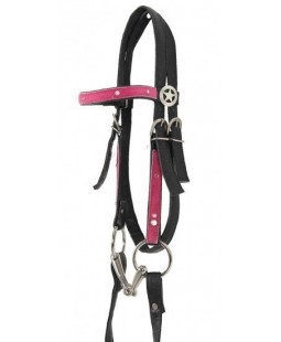 Bridon et collier western THINK PINK Waldhausen