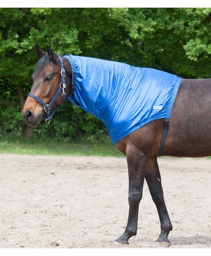 Couvre-cou cheval protection anti-dermite Waldhausen